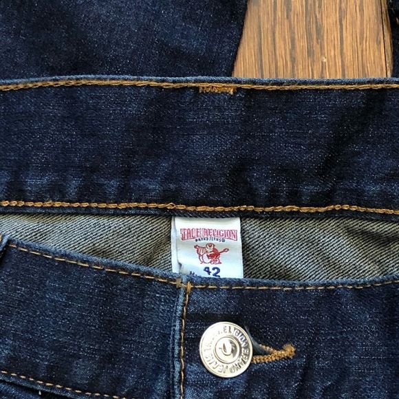 TRUE RELIGION Mens Skinny Stretch Denim Jeans 42x34 NWT - Picture 5 of 11